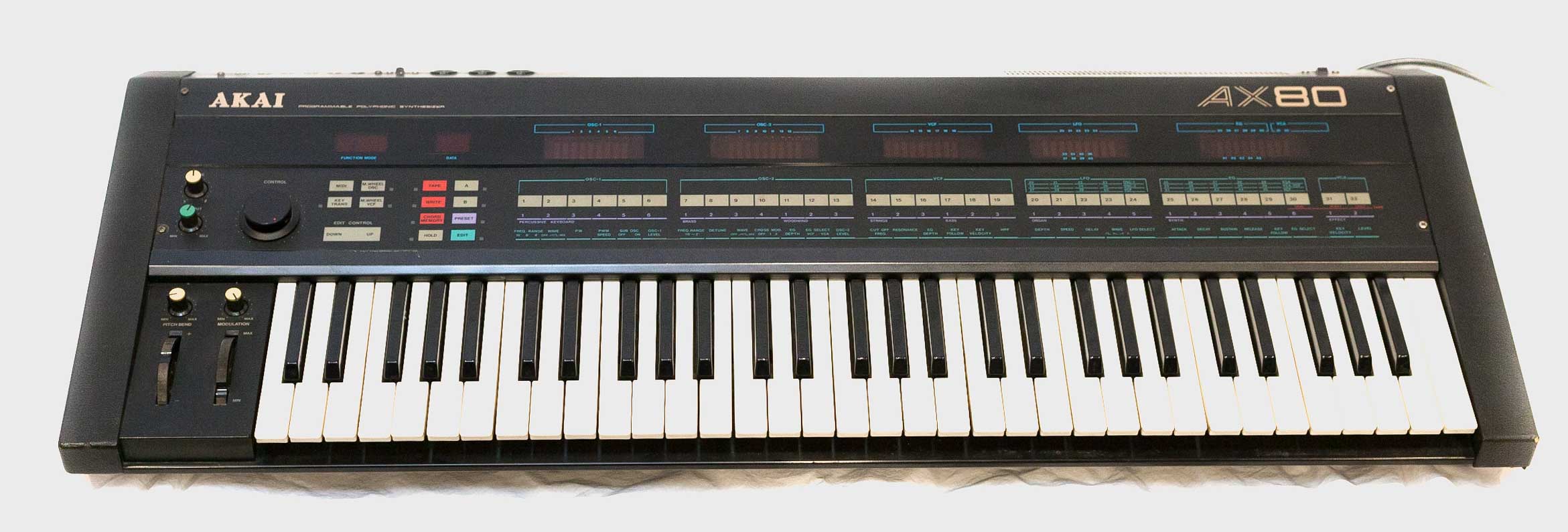 Akai AX80 front panel